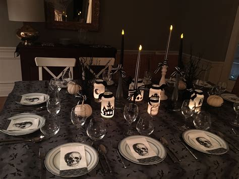 Check spelling or type a new query. Table setting for Tim burton movies - Halloween party 2017