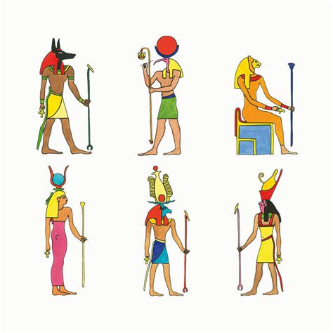 Du kannst große symbole auch etwas kleiner malen, wie zum beispiel bei barbara: . Die Götter Ägyptens PDF | Labbé