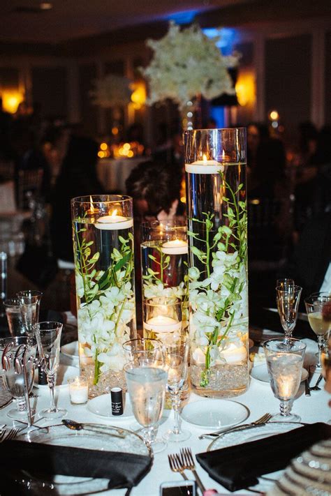 Looking for a tall floral stand with acrylic strands? The Modern Romance of a Florida Destination Wedding ...