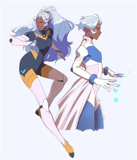 princess allura (voltron: legendary defender and 1 more) drawn by ...