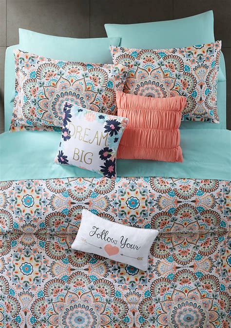 Affordable comforters, quilts and bedspreads. Dasha Comforter Mini Set | Girl comforters, Bed cover ...