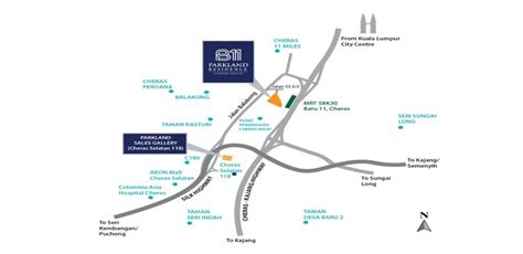 Fitness buffs will love our aqua gym and yoga lawn; Parkland-Residence-Location-Map | New Property Launch | KL ...
