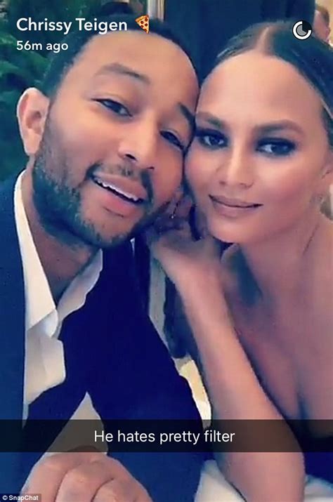 We may earn commission from the links on this page. Chrissy Teigen shares cute Snapchat of daughter Luna with ...