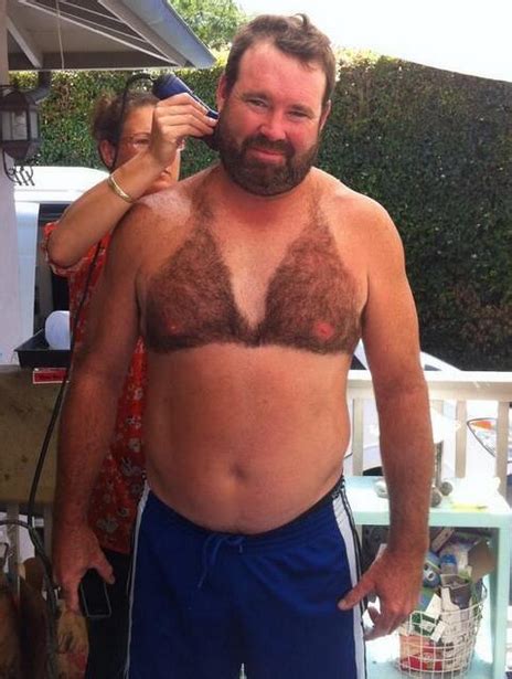 Sometimes the growth of hair on the chest of a man can go out of control and can start to look like the rainforests of the amazon basin. Image - 811490 | Chest Hair Bikini | Know Your Meme