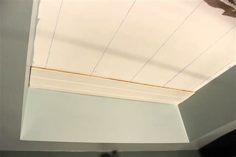 Diy tongue and groove plank ceiling. Kitchen Update - Tongue and Groove Ceiling | dadand.com