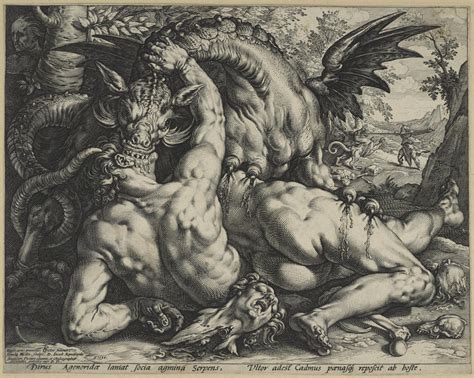 But between a beautiful stripper, a scheming bartender who offers them a very special drink, and kinky fantasies that come true in a most disturbing way. Dragon devouring companions of Cadmus by Hendrick Goltzius ...