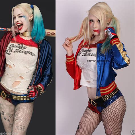 What are you waiting to get yours? Harley Quinn Suicide Squad Jacket Costume Cosplay Movie Halloween Batman Joker | eBay