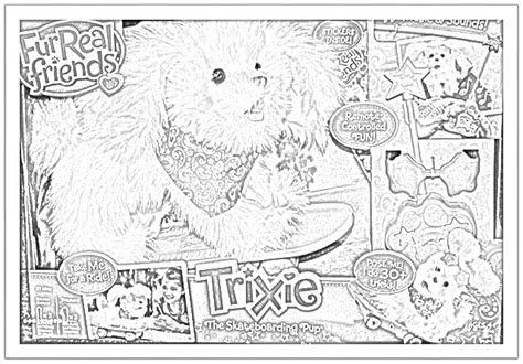 1200 x 1553 png 142 кб. Coloring Pages: FurReal Friends Coloring Pages Free and ...