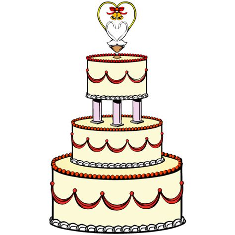 This carefully planned confection is a longstanding tradition dating back to roman and medieval times. Wedding Cake Clip Art | Clipart Panda - Free Clipart Images