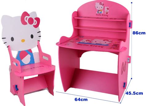 Hello kitty table and chair set features: My Cherry Trading : Hello Kitty Kid's Table Set