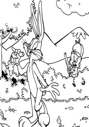 Easter eggs coloring pages | free coloring pages. Bugs Bunny In The Jungle Coloring Pages - Looney Tunes ...