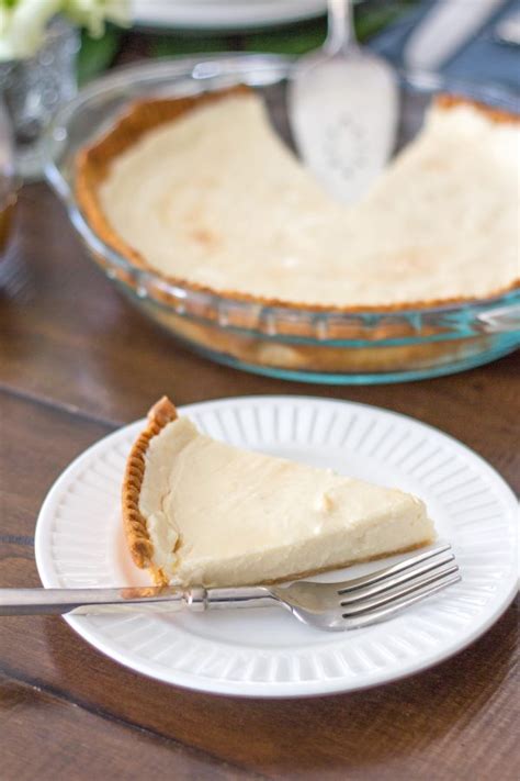 The sweet potato filling is made with sweet potato puree, cream cheese, and spices. Indiana Sugar Cream Pie - thekittchen
