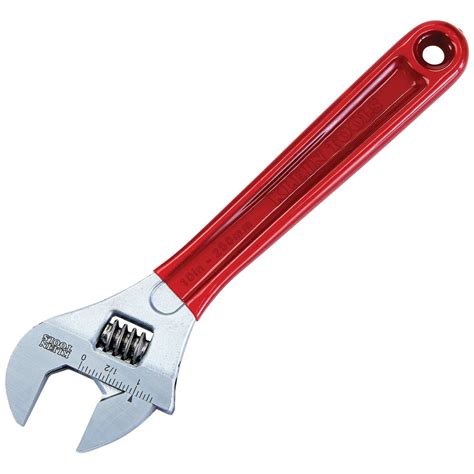 This type of wrench is also called an adjustable spanner or an adjustable crescent. Adjustable Wrench Extra Capacity, 10-Inch - D507-10 ...