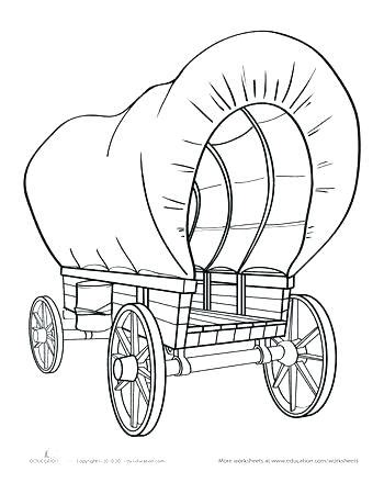 Chuck wagon colouring pages 132336 covered wagon coloring pages Chuck Wagon Coloring Pages at GetDrawings | Free download