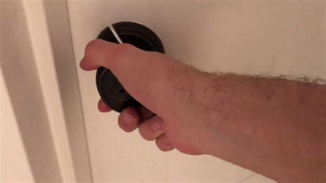Breaking into a low security lock. How to open a locked door inside your house - locked out ...