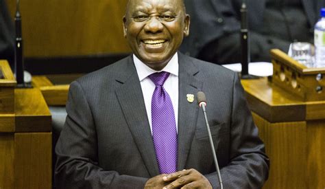 The president delivered his address in midrand today july 5, while the holographic facsimile displayed in rustenburg civic centre, the department of telecommunications. Analysis: Cyril Ramaphosa and the narrative of good PR