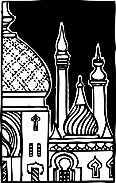 Mewarnai gambar profesi guru mewarnai gambar via. Gambar Masjid Hitam Putih Kartun