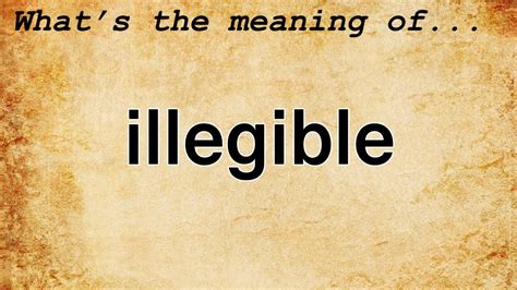 The difference between some words can seem trivial. Illegible Meaning - 23 Things Your Signature Reveals About ...