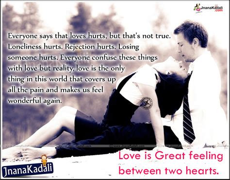 Cute English Quotations about Love for Being There | JNANA KADALI.COM |Telugu Quotes|English ...
