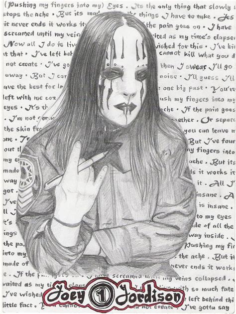 To those that knew joey, understood. Slipknot: Joey Jordison by LRFitch (With images ...