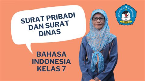 Surat tersebut termasuk ke dalam jenis surat? Surat Pribadi Dan Surat Dinas Materi Bahasa Indonesia ...