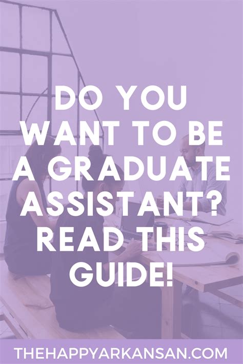 Maybe you would like to learn more about one of these? The Ultimate Guide To Graduate Assistantships - The Happy ...