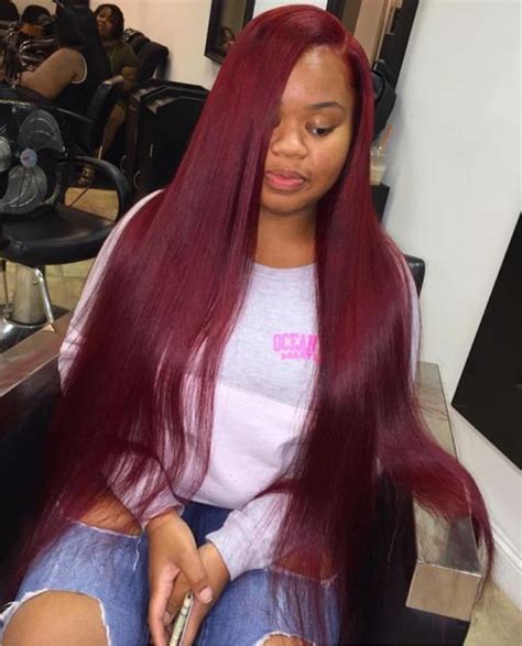 Because weave hairstyles give you the hair that you've always longed for. Long hair don't care | Hair styles, Weave hairstyles, Long ...