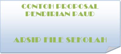 Berikut adalah salah satu contoh surat rekomendasi pendirian sekolah baru. Proposal Pendirian PAUD/TK/KB/TPA Lengkap - file sekolah