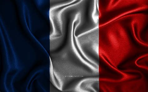 French flag wallpapers free download | pixelstalk.net src. Download wallpapers French flag, 4k, silk wavy flags ...