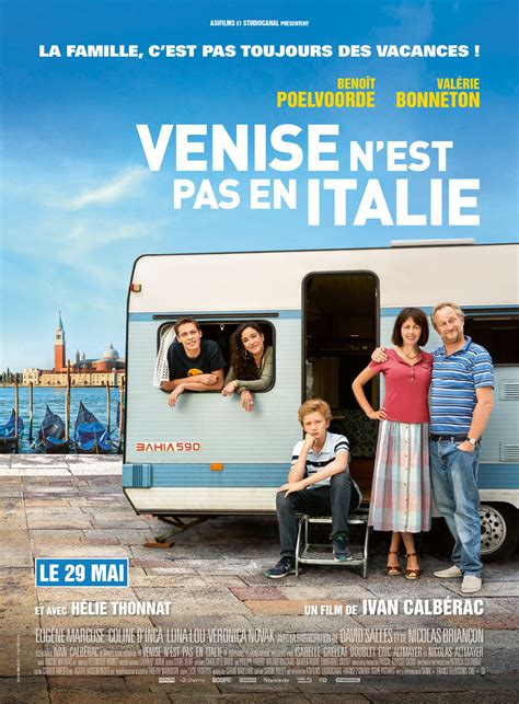 Avec venise n'est pas en italie, ivan calbérac adapte son roman du même nom paru chez flammarion en 2015, qui a ensuite donné lieu à une pièce de théâtre. Venise n'est pas en Italie - film 2019 - AlloCiné