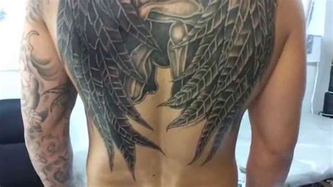 Satan was expelled because of pride, essentially. Fallen Angel Tattoo - YouTube