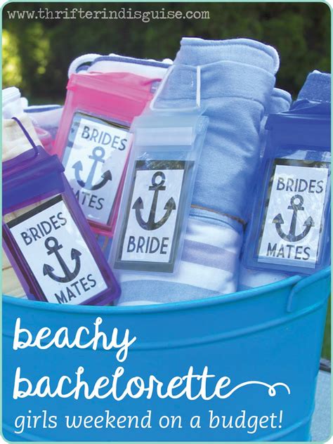 From creative classes to pedal taverns to pole dancing classes, there's lots of amazing things. A Thrifter in Disguise: Beach Bachelorette Party DIY Ideas