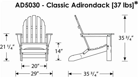 The classic folding adirondack chair (ad5030) by polywood offers a timeless style that will last a lifetime. POLYWOOD AD5030WH Classic Folding Adirondack, White