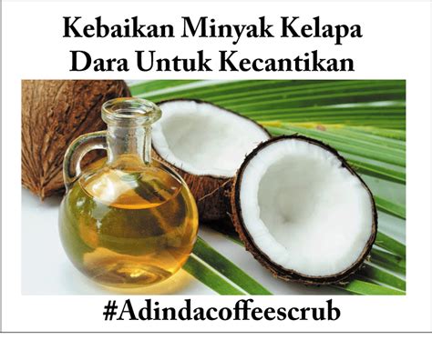 Tapi tahukan anda kulit berminyak sebenarnya mempunyai kebaikan tersendiri pada kecantikan kulit. Adinda Coffee Scrub: Kebaikan Minyak Kelapa Dara Untuk ...