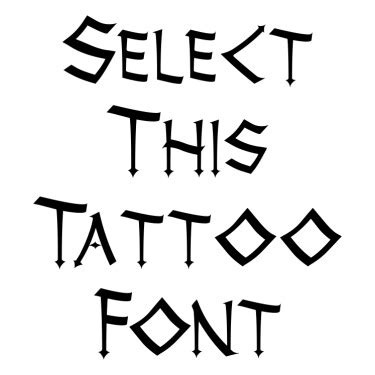 Our font generator works by taking normal text you input and converting it into a unique and fun font you can use. Fancy Tattoo Font Generator