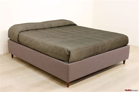 Letto contenitore disponibile in varie misure. Letto Matrimoniale Contenitore Piedini Alti : Letto con ...