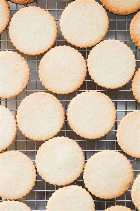 From classic cutout cookies that hold any shape you like, in chocolate or plain, to chewy sugar cookies and even cookies shaped like mini cinnamon rolls. Almond Shortbread Cookies | Recipe | Almond shortbread ...