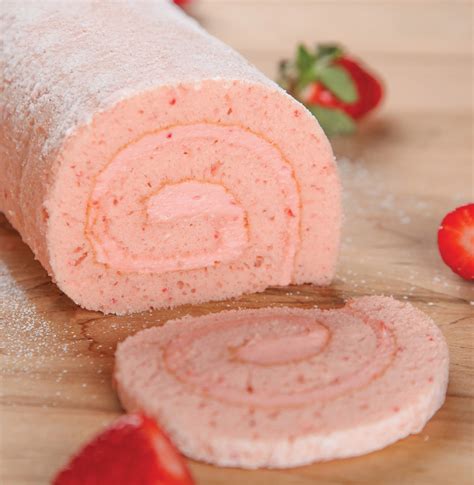 Featured in time to cook: Strawberry Cheesecake Roll - American Fundraising Group