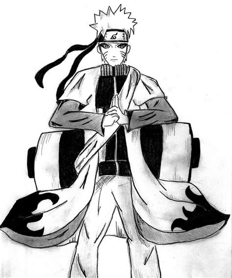Cara menggambar naruto uzumaki manga council via mangacouncil.blogspot.com. Gambar Lukisan Naruto Dari Pensil