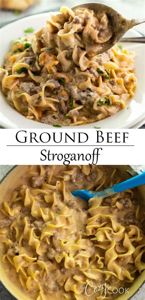 These healthy, easy ground beef recipes will give you creative ideas on how to turn a staple ingredient into a unique meal option. Ground Beef and Egg Noodles smothered in an easy ...