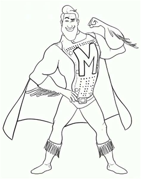 Simply do online coloring for picture of megamind coloring pages directly from your gadget, support for ipad, android tab or using our web feature. Metroman From Megamind Coloring Pages : Bulk Color ...