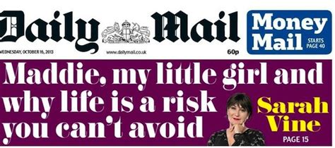 Matching family tree profiles for sarah vine. Anorak News | Madeleine McCann: Sarah Vine's Maddie and Me - a Daily Mail horror story
