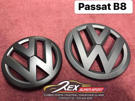 I found this on ebay: Passat B7 B8 CC VW Logo Emblem | Rexsupersport ...