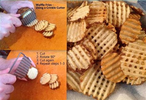 They are common in the united kingdom and ireland and are also available in some other countries, including australia, canada and united states. Ever wondered how they make those yummy Waffle Fries? Well ...