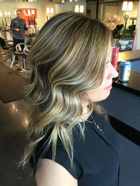 There's no doubt that dark brown hair is gorgeous, but if you're looking to add a bit of dimension to your strands or simply want to switch up your hair color, you may be wondering what your options are when it comes to highlights for dark brown hair. Dimensional blonde balayage highlights on wavy brown hair ...