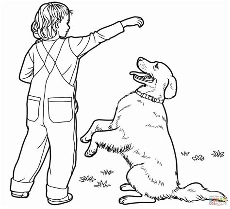 You can use these free golden retriever cute puppy coloring pages for your websites, documents or presentations. Golden Retriever Coloring Page Golden Retriever Coloring ...