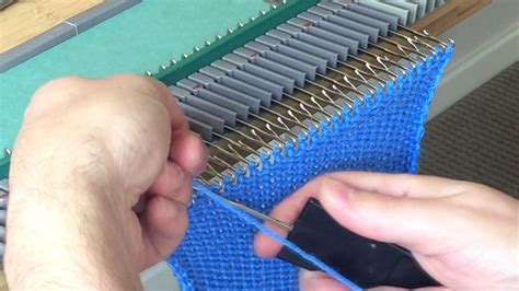 It is great for infinity scarves, flat knit hats, and adding chain 3 or 4 loops at the end of your cast on row to identify which end you will be removing your waste yarn from. Bond Knitting Machine: Crochet Cast On & Off - YouTube