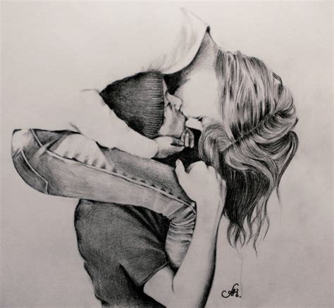 In the drawings category you can convert your photo to art by applying effect of your choice. 40 Romantic Couple Pencil Sketches and Drawings - Buzz 2018