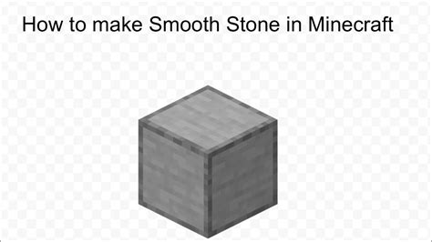 Jul 12, 2021 · smooth sandstone is a craftable block that is used for the decoration. How to make Smooth Stone in Minecraft | Minecraft ...