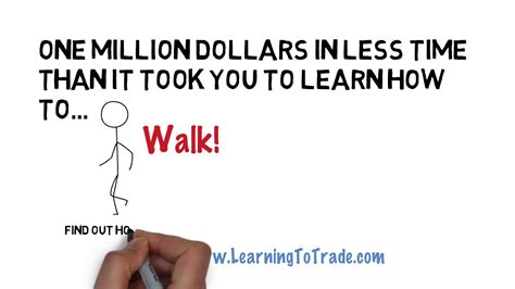 One million dollars can pay for a stay at some of the most luxurious hotels in the world. One Million Dollars in Less time than it took you to learn ...